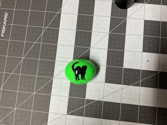One-off Wonders    -Glow green with black cat Classic (2025 batch)
